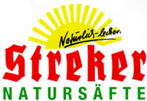 Streker NATURSÄFTE Logo (DPMA, 09/07/1998)