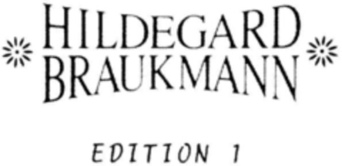 HILDEGARD BRAUKMANN Logo (DPMA, 06/20/1994)