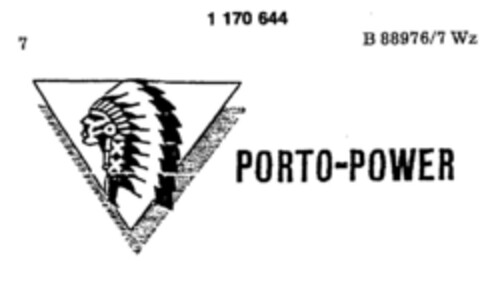 PORTO-POWER Logo (DPMA, 29.12.1989)