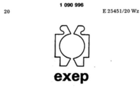 exep Logo (DPMA, 30.10.1985)