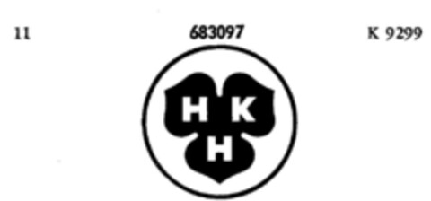 HKH Logo (DPMA, 11.11.1954)