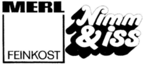 MERL FEINKOST Nimm & iss Logo (DPMA, 17.08.1974)