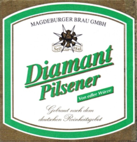 Diamant Pilsener Logo (DPMA, 02.08.1994)