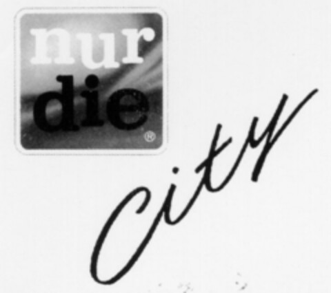 nur die City Logo (DPMA, 03/04/1991)