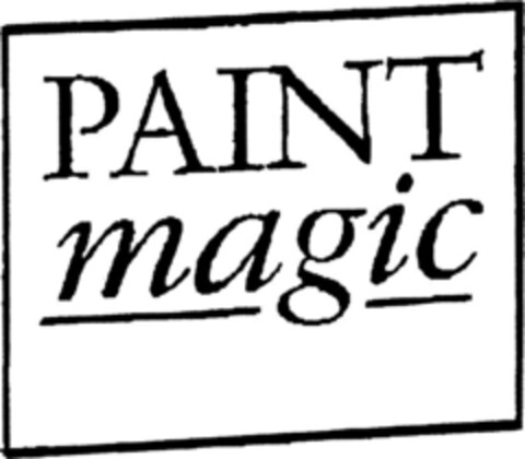 PAINT magic Logo (DPMA, 15.09.1994)