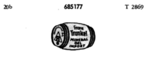 Franz Trunkel MINERAL OEL IMPORT Logo (DPMA, 28.05.1954)