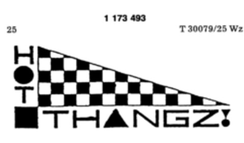 HOT THANGZ! Logo (DPMA, 01.02.1990)