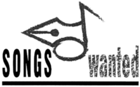 SONGS wanted Logo (DPMA, 09.09.1991)