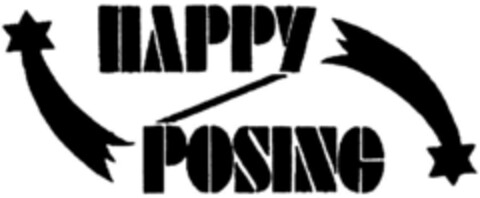 HAPPY POSING Logo (DPMA, 03/23/1992)