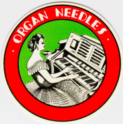 ORGAN NEEDLES Logo (DPMA, 07.02.1977)