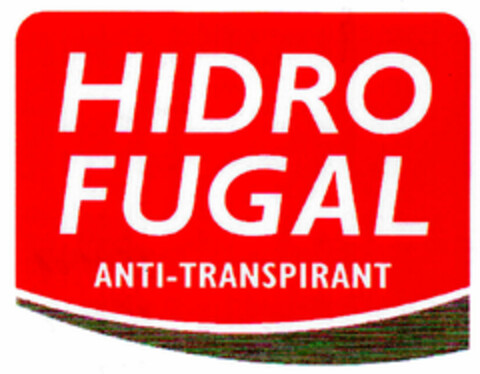 HIDRO FUGAL ANTI-TRANSPIRANT Logo (DPMA, 27.06.2001)