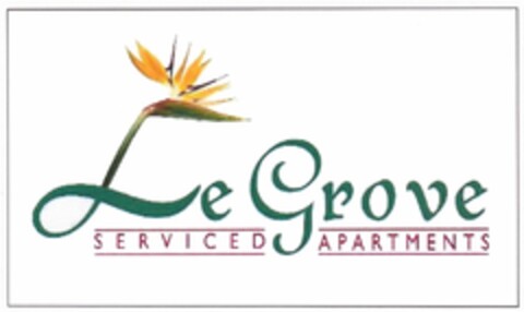 Le Grove SERVICED APARTMENTS Logo (DPMA, 19.06.2009)