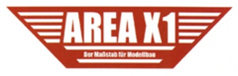 AREA X1 Der Maßstab für Modellbau Logo (DPMA, 11/26/2009)