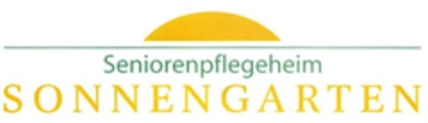 Seniorenpflegeheim SONNENGARTEN Logo (DPMA, 12.12.2009)