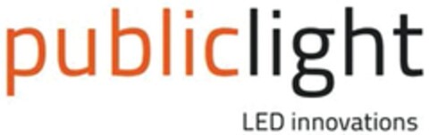 publiclight LED innovations Logo (DPMA, 17.07.2014)
