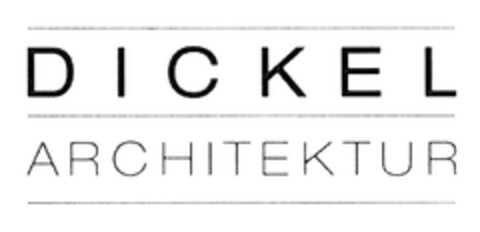 DICKEL ARCHITEKTUR Logo (DPMA, 09/14/2015)