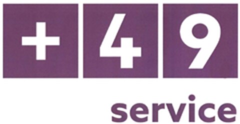 +49 service Logo (DPMA, 02/26/2016)