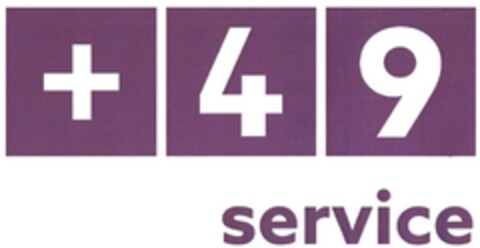 +49 service Logo (DPMA, 26.02.2016)