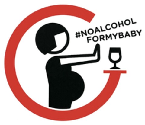 #NOALCOHOL FORMYBABY Logo (DPMA, 06/11/2018)
