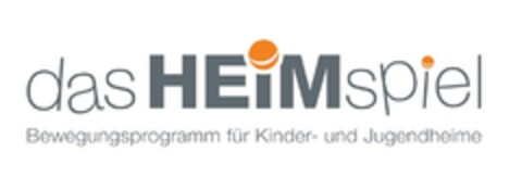 das HEIMspiel Bewegungsprogramm für Kinder- und Jugendheime Logo (DPMA, 03/01/2018)