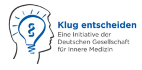 Klug entscheiden Eine Initiative der Deutschen Gesellschaft für Innere Medizin Logo (DPMA, 18.06.2019)