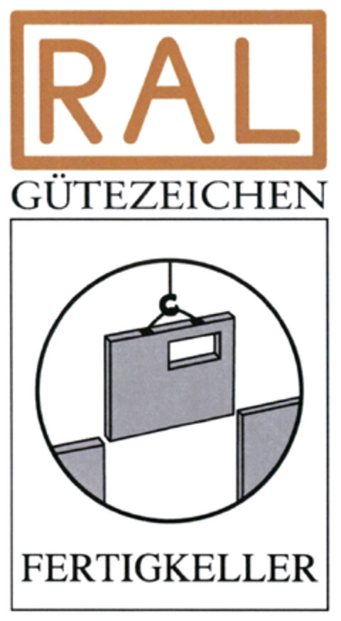 RAL GÜTEZEICHEN FERTIGKELLER Logo (DPMA, 22.05.2020)