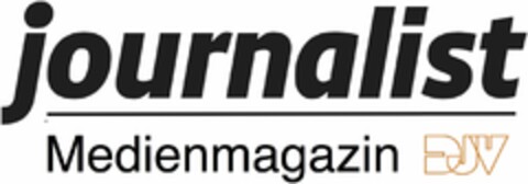 journalist Medienmagazin DJV Logo (DPMA, 27.04.2020)