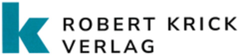 K ROBERT KRICK VERLAG Logo (DPMA, 12.04.2022)