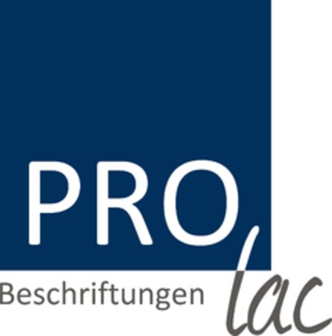 PROlac Beschriftungen Logo (DPMA, 06.02.2022)