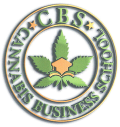 CBS CANNABIS BUSINESS SCHOOL Logo (DPMA, 15.01.2023)