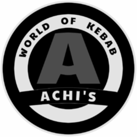 A ACHI'S WORLD OF KEBAB Logo (DPMA, 11.04.2024)
