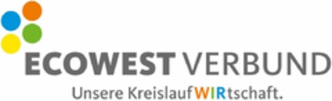 ECOWEST VERBUND Unsere KreislaufWIRtschaft. Logo (DPMA, 15.04.2024)