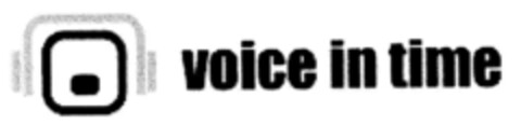 voice in time Logo (DPMA, 03/08/2002)