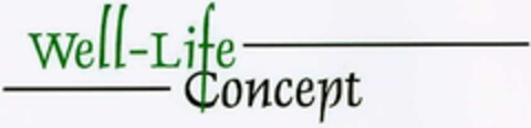 Well-Life Concept Logo (DPMA, 31.07.2002)