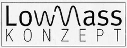 LowMass KONZEPT Logo (DPMA, 16.09.2002)