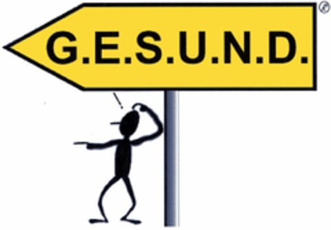 G.E.S.U.N.D. Logo (DPMA, 14.04.2003)