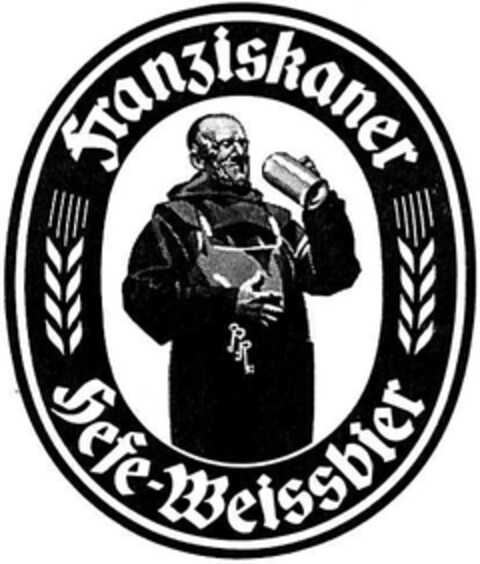 Franziskaner Hefe-Weissbier Logo (DPMA, 10.04.2003)