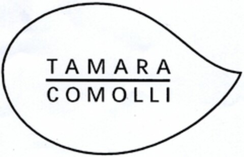 TAMARA COMOLLI Logo (DPMA, 02.08.2003)