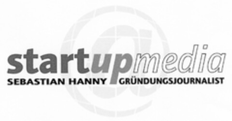 @ startupmedia SEBASTIAN HANNY GRÜNDUNGSJOURNALIST Logo (DPMA, 29.09.2003)