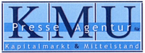 KMU Presse Agentur Kapitalmarkt & Mittelstand Logo (DPMA, 13.02.2004)