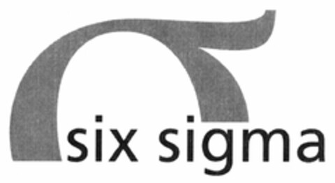 six sigma Logo (DPMA, 20.07.2004)