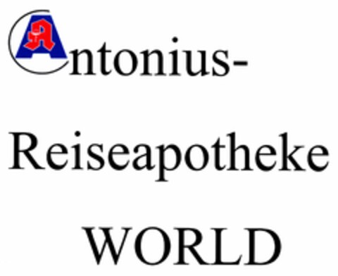 Antonius-Reiseapotheke WORLD Logo (DPMA, 07/20/2006)