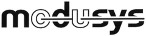 modusys Logo (DPMA, 08.09.2006)