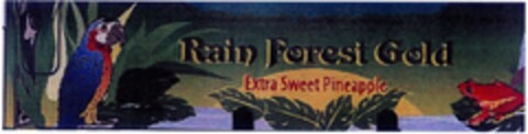 Rain Forest Gold Extra Sweet Pineapple Logo (DPMA, 16.03.2007)