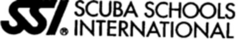SSI SCUBA SCHOOLS INTERNATIONAL Logo (DPMA, 30.08.1995)
