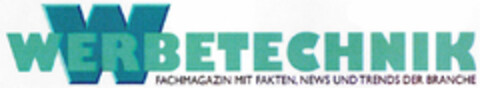 WERBETECHNIK Logo (DPMA, 07/22/1997)