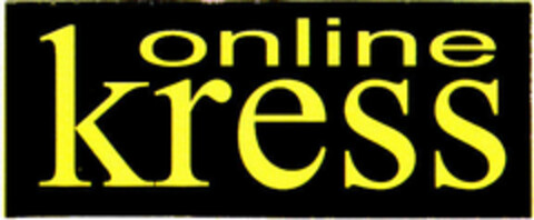 online kress Logo (DPMA, 23.10.1997)