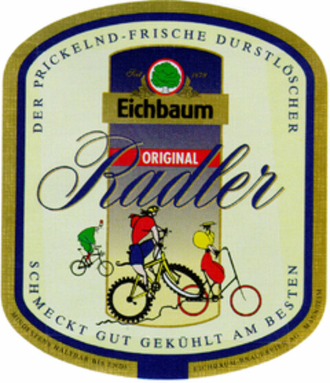 Eichbaum Radler Logo (DPMA, 18.12.1997)