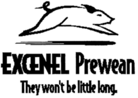 EXCENEL Prewean They won't be little long Logo (DPMA, 11.03.1999)