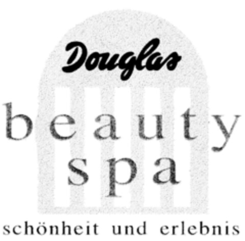 Douglas beauty spa schönheit und erlebnis Logo (DPMA, 05.10.1999)